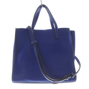 MARC JACOBS THE GRIND 2WAYバッグ ショルダーバッグ ハンドバッグ ロゴ 青 ブルー /SR
