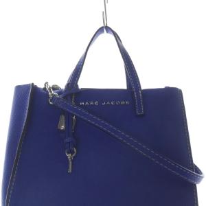 MARC JACOBS THE GRIND 2WAYバッグ ショルダーバッグ ハンドバッグ ロゴ 青 ブルー /SR