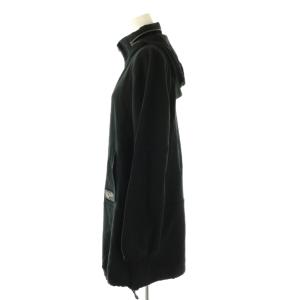 VIVIENNE TAM ドラゴン刺繍Wジップハイネックブルゾン ジャケット 0 黒 ブラック /AT OS