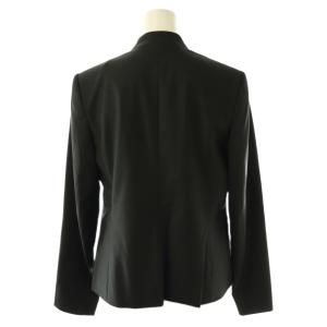 theory luxe EXECUTIVE DONNA ノーカラージャケット カラーレスジャケット 38 ブラック /DF OS