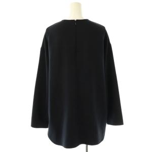 yori ダブルクロスTeeブラウス プルオーバー F ネイビー /DF OS