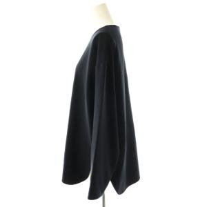 yori ダブルクロスTeeブラウス プルオーバー F ネイビー /DF OS