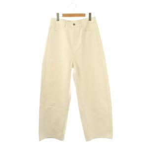 23AW DRILL BON パンツ デニムパンツ ワイドパンツ 38 オフホワイト /DF OS