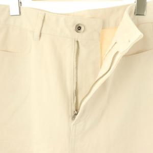 MUSE de Deuxieme Classe 23AW DRILL BON パンツ デニムパンツ ワイドパンツ 38 オフホワイト /DF OS