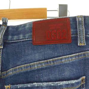 DSQUARED2 24AW SAN DIEGO JEAN デニムパンツ ジーンズ ボタンフライ ストレッチ 38 インディゴ