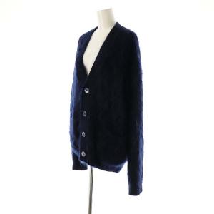 BLAMINK PRE 7G Cashmere Fur V-Neck Cardigan