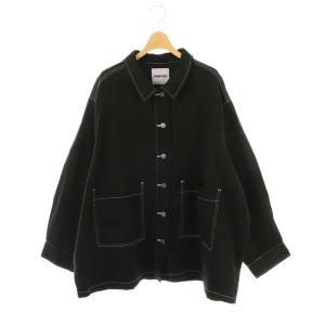 ステッチカバーオール 4 ブラック ホワイト /DO OS