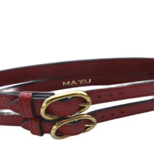 GUCCI ベルトハンドルシェイパー ハンドルベルト レザー 赤 レッド /SR31 OH