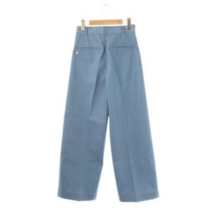 Loulou Willoughby SOLODENIMバギー パンツ タック 1 ブルー /HK OS
