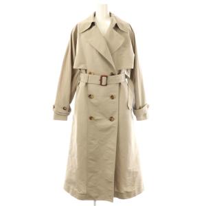 21年 トレンチコート ロング 38 ベージュ