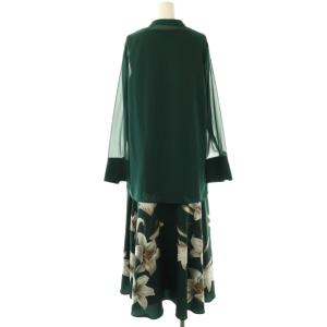 Ameri VINTAGE 3WAY ADELA LAYERED DRESS ワンピース マキシ ロング ブラウス 2点セット S