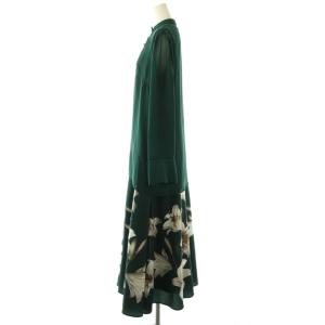 Ameri VINTAGE 3WAY ADELA LAYERED DRESS ワンピース マキシ ロング ブラウス 2点セット S