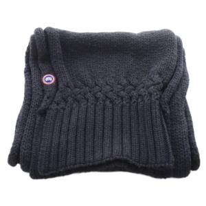 CANADA GOOSE ニット マフラー グレー /SR37