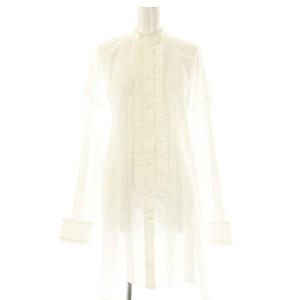 25AW LOOSE SHIRT シャツ 長袖 38 ホワイト /HK OS