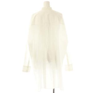ENFOLD 25AW LOOSE SHIRT シャツ 長袖 38 ホワイト /HK OS