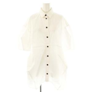 25SS HALF‐SLEEVES SHIRT シャツ 五分袖 38 ホワイト /HK OS
