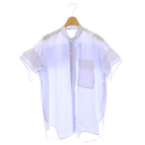 25SS ROLL-UP SLEEVES SHIRT 38 ラベンダー