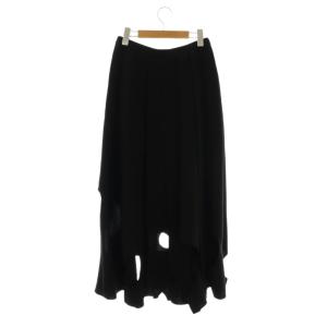 ENFOLD 25AW TONE-HOLE SKIRT 38 ブラック