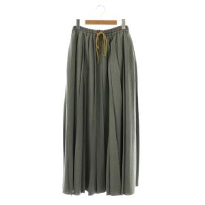 25AW pleats skirt スカート M グレー
