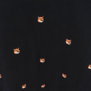 Maison Kitsuné エンブロイダリークルーネックスウェット トレーナー S ネイビー /DF OS