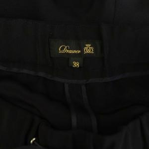 Drawer シルクジョガーパンツ イージー テーパード 38 ブラック /MY OS