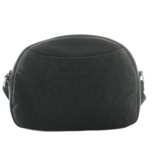 MARY QUANT ショルダーバッグ ハンド デイジーランダムキルト 黒 ブラック /SS OS