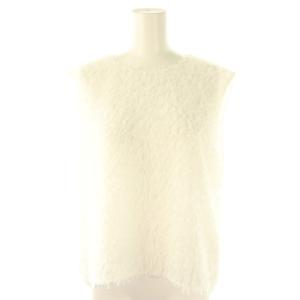 25SS フレンチスリーブふわもこトップス ブラウス 2 ホワイト /DF OS SH