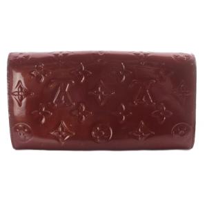 LOUIS VUITTON ヴェルニ ポルトフォイユサラ 長財布 赤 レッド M91521 /SR OH