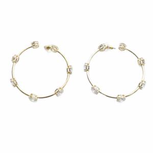 SWAROVSKI Constella ピアス ゴールド色 /SR38