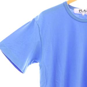 PLAY Comme des Garçons RED HEART Tee Tシャツ カットソー 半袖 XL 青 ブルー /AT OS