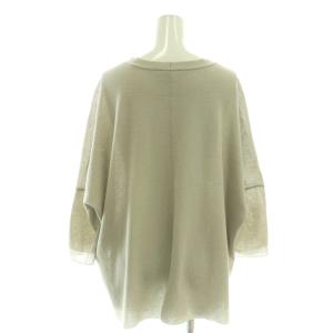 BEARDSLEY 24SS サラッとカーディガン Vネック F グレー /CX OS