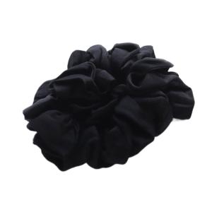 シュシュ ヘアゴム 黒 ブラック /SR36