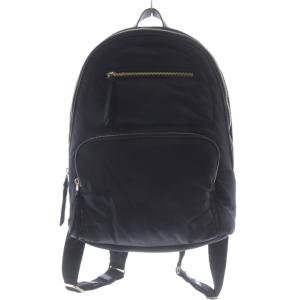 ナイロン リュックサック ロゴ 黒 ブラック /SR8