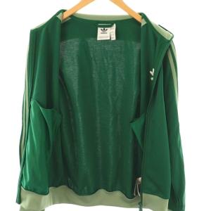 adidas Originals 24年製 アディカラー クラシック トラック ジャケット M グリーン /HK OS