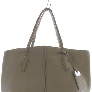 TOD'S JOY レザー トートバッグ ベージュ