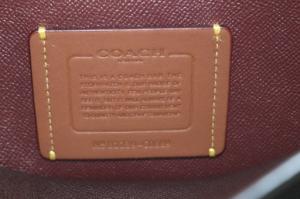 COACH ウィロウ レザー ターンロック トートバッグ ショルダーバッグ ブラック C0689 /YO28