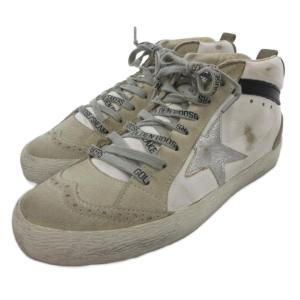 GOLDEN GOOSE MIDSTAR スニーカー シューズ ミッドカット スター 36 白 ホワイト /JS