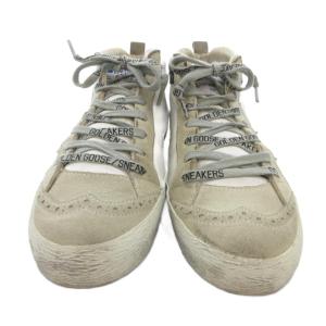 GOLDEN GOOSE MIDSTAR スニーカー シューズ ミッドカット スター 36 白 ホワイト /JS