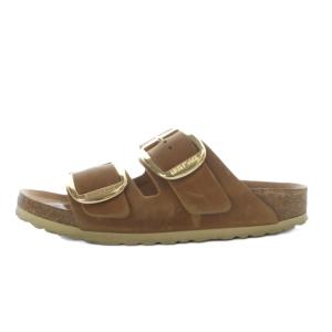 Arizona Big Buckle サンダル フラット レザー 23cm ブラウン /YO18