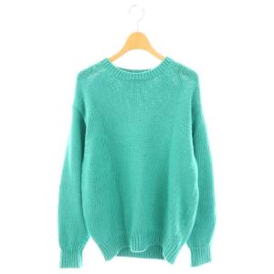 Cottoncode Crewneck ニット セーター 長袖 0 グリーン /DO OS