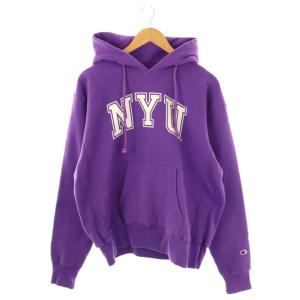 単色タグ 復刻 リバースウィーブ パーカー プルオーバー XL パープル