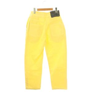 R.H.vintage 24AW ベイカーパンツ ヘリンボーン S イエロー /DF OS