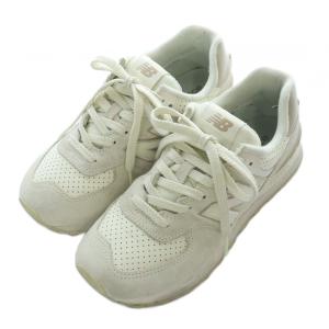 New Balance スニーカー 24cm オフホワイト U574NBS SH