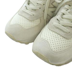 New Balance スニーカー 24cm オフホワイト U574NBS SH
