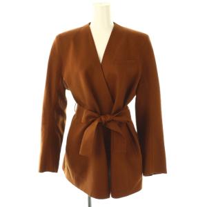 Waltz ノーカラージャケット 1 ブラウン /DO OS SH