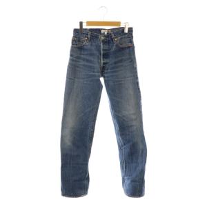 RE/DONE ロールアップデニムパンツ 24 ブルー