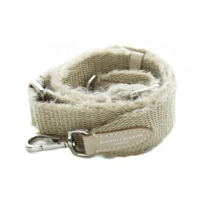 TRACOLLA MHAIR ショルダーストラップ レザー ナチュラル アイボリー TR125GC MHAIR