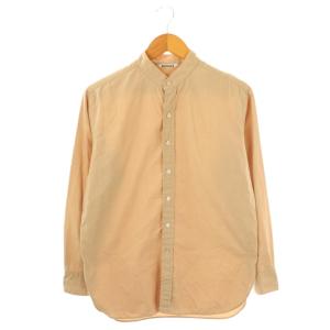 A9AS03TN Washed Finx Twill Shirt シャツ ブラウス 長袖 前開き コットン
