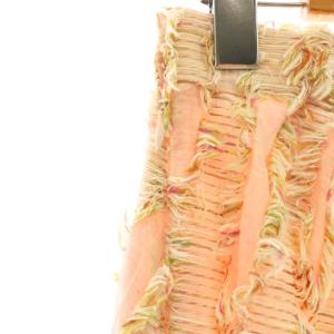 Ameri VINTAGE 25SS MIX PINK SHAGGY SKIRT スカート S ピンク マルチカラー /DO OS