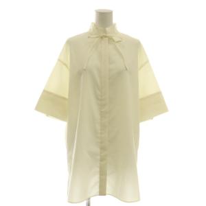23SS MEDI BACK SLIT OVER SHIRT シャツ F アイボリー /DO OS